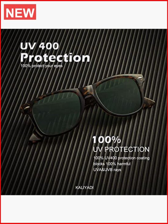 Unisex Polarized Wrap Around Sunglasses for Driving UV Protection 3 Pack